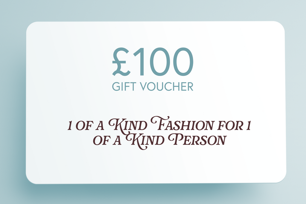 Eco-Friendly Fashion Gift Voucher | Unique Upcycled Clothing by Atelier Macleod