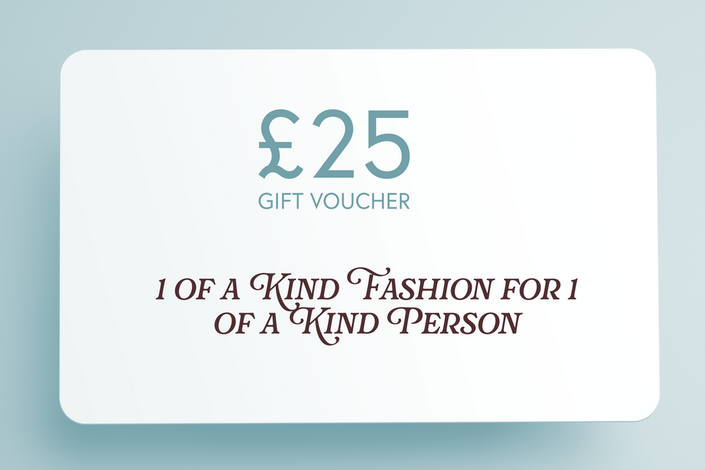 Eco-Friendly Fashion Gift Voucher | Unique Upcycled Clothing by Atelier Macleod