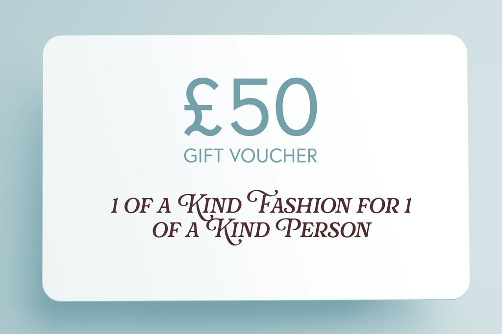 Eco-Friendly Fashion Gift Voucher | Unique Upcycled Clothing by Atelier Macleod