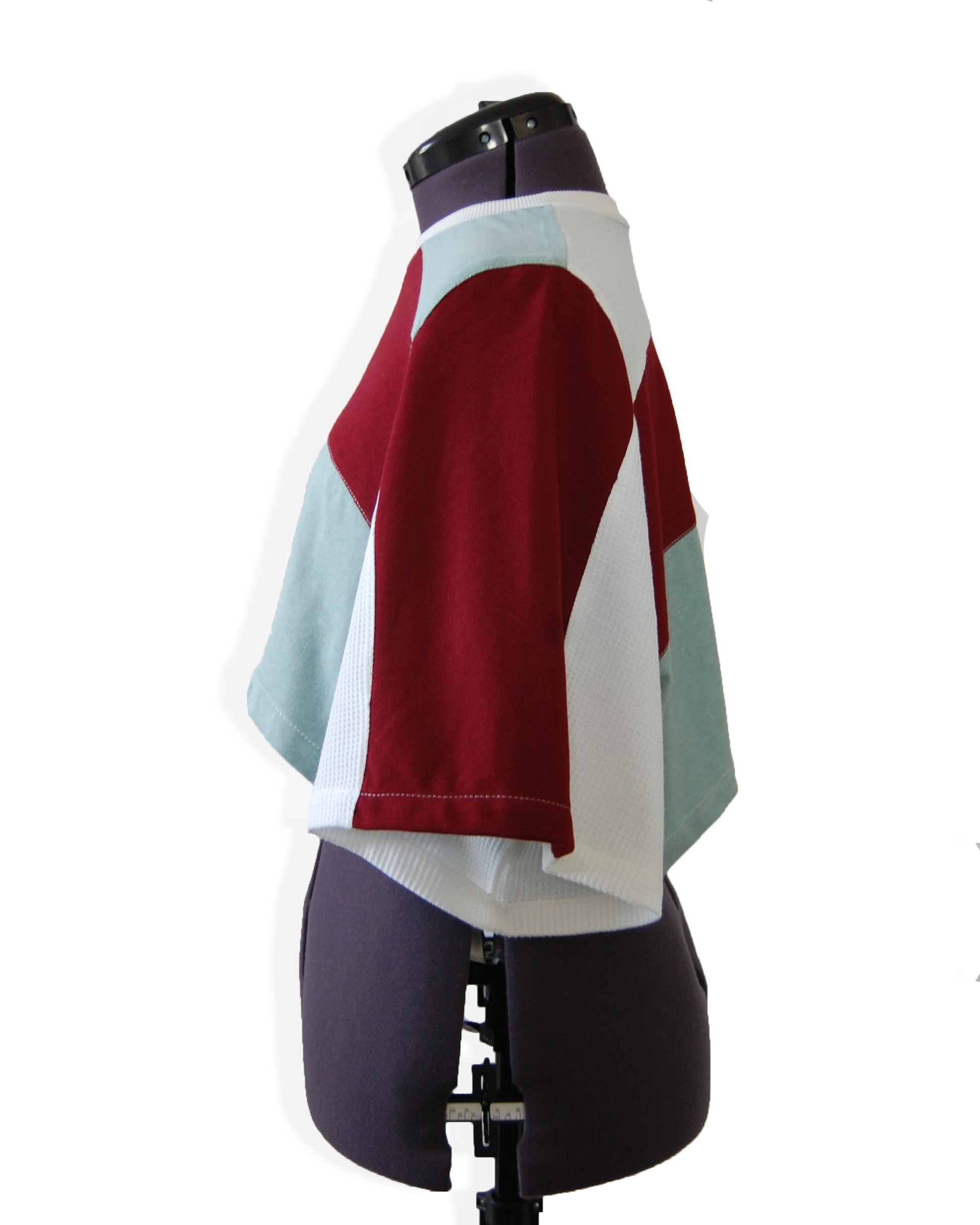 Margiela - Upcycled Boxy Fit Cropped Tee - UK 14