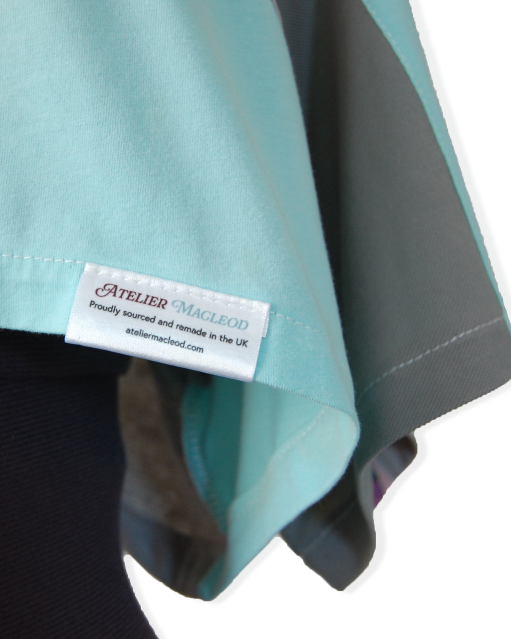 Lexy - Upcycled Boxy Fit Cropped Tee - UK 10