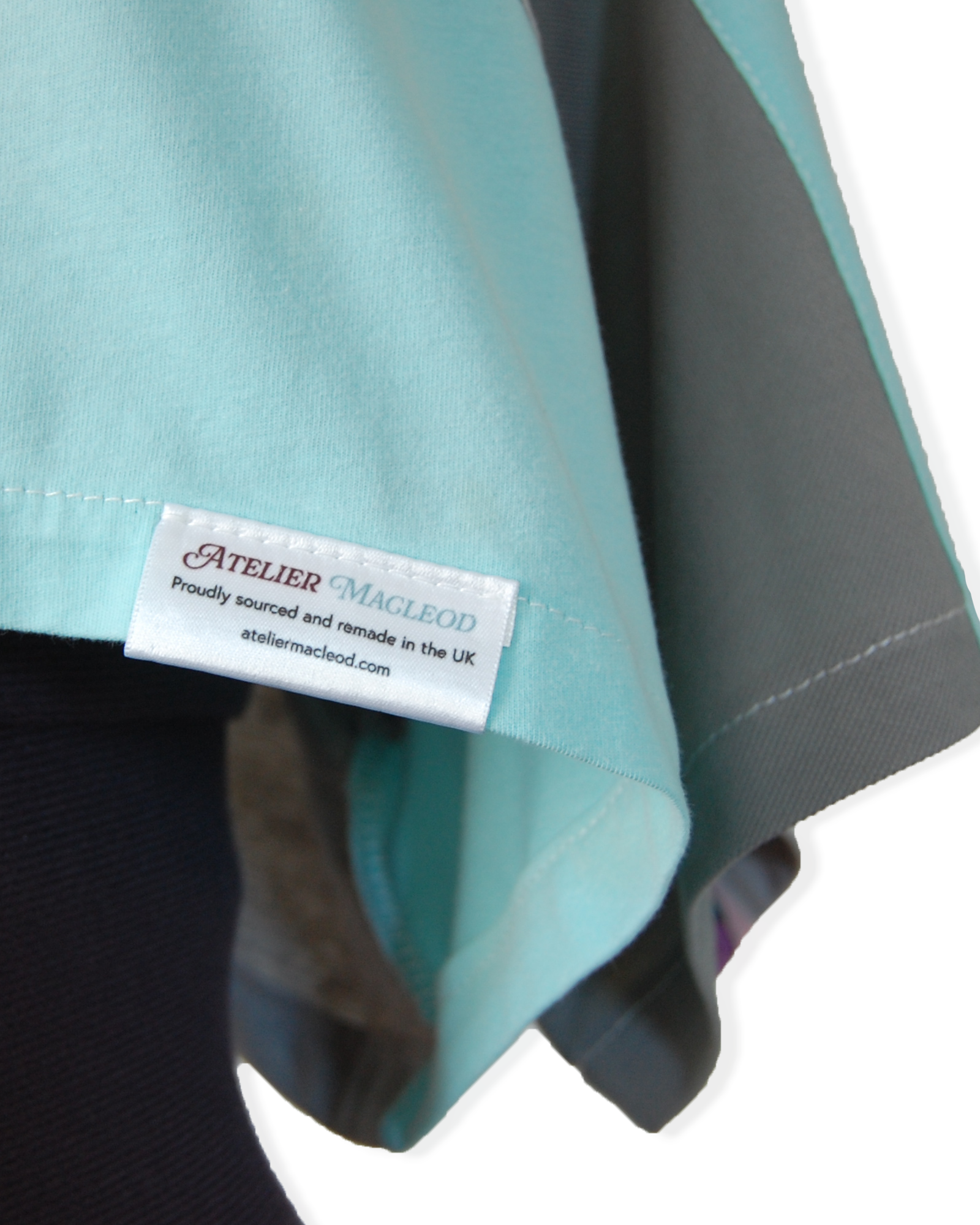 Lexy - Upcycled Boxy Fit Cropped Tee - UK 10