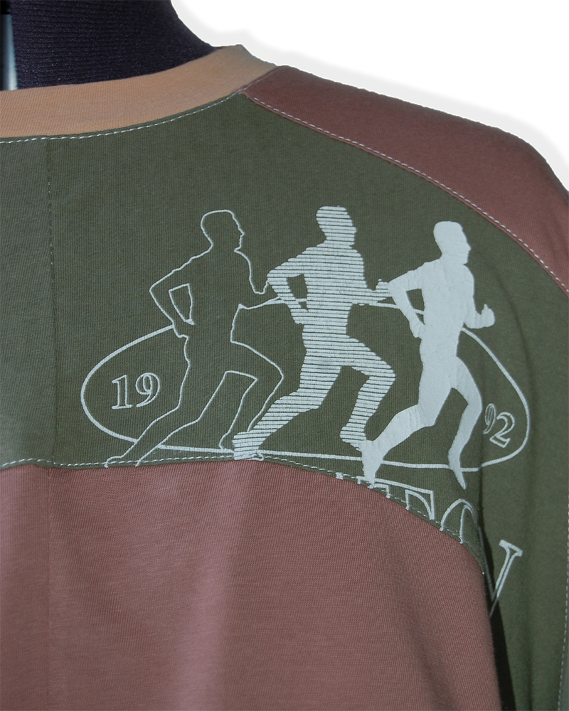 Earth Runners - Upcycled Boxy Fit Cropped Tee - UK 16