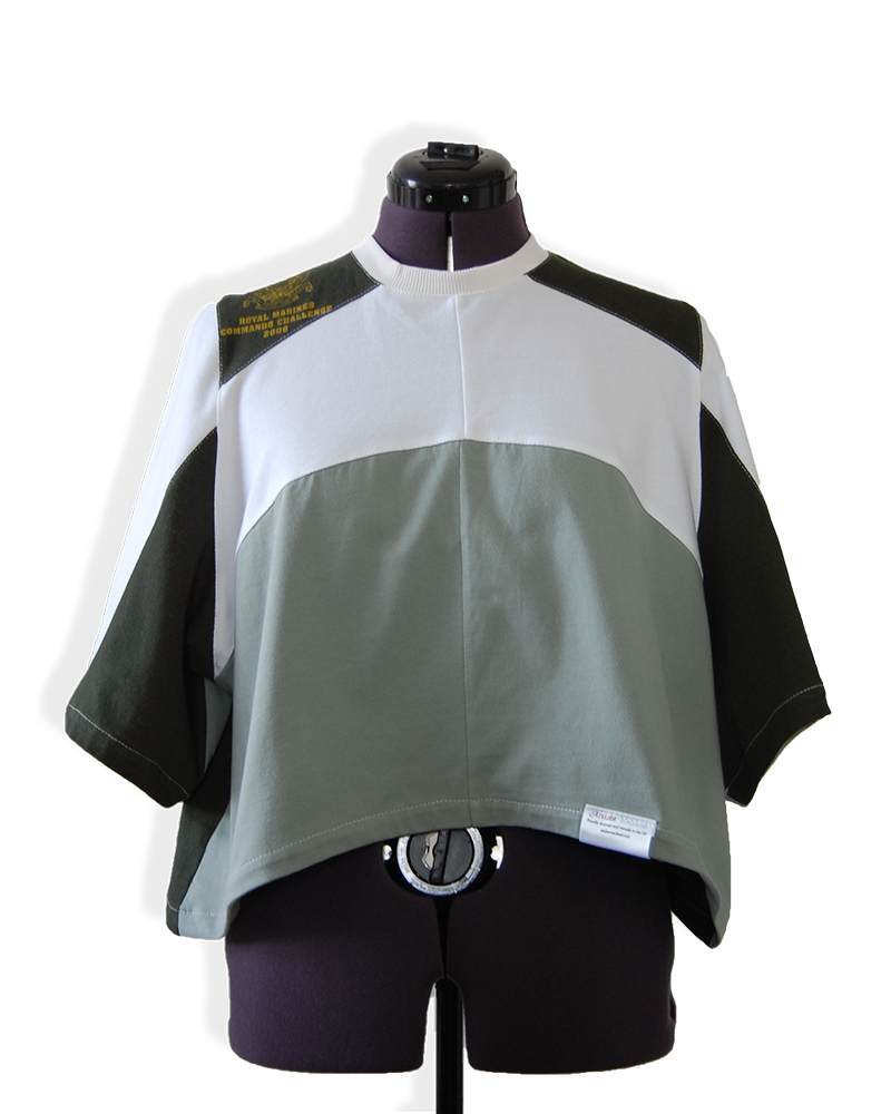 Forest Ranger - Upcycled Boxy Fit Tee - UK 14