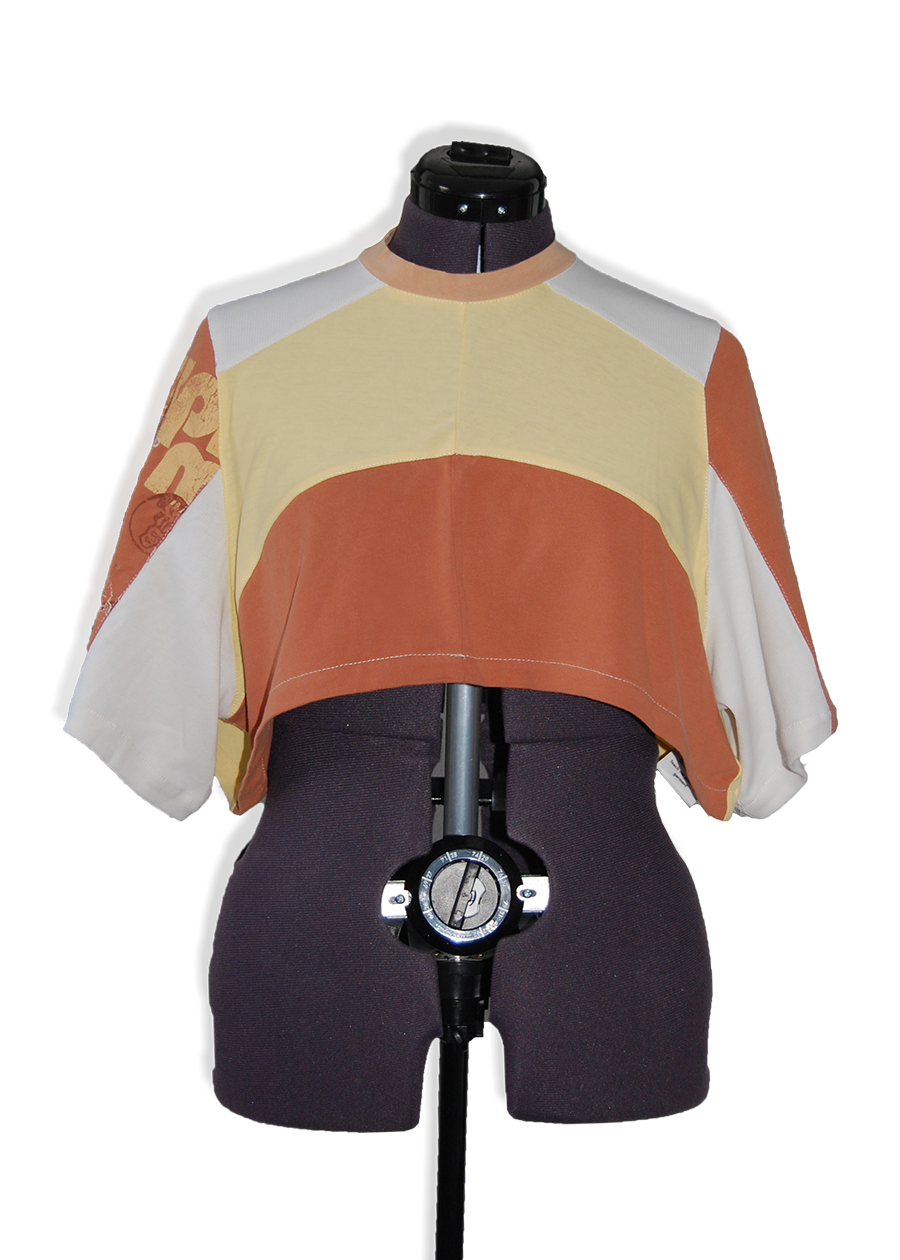 Dunes of Pila - Upcycled Boxy Fit Tee - UK 8
